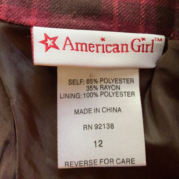 American Girl plaid skirt - Picture 3 of 3